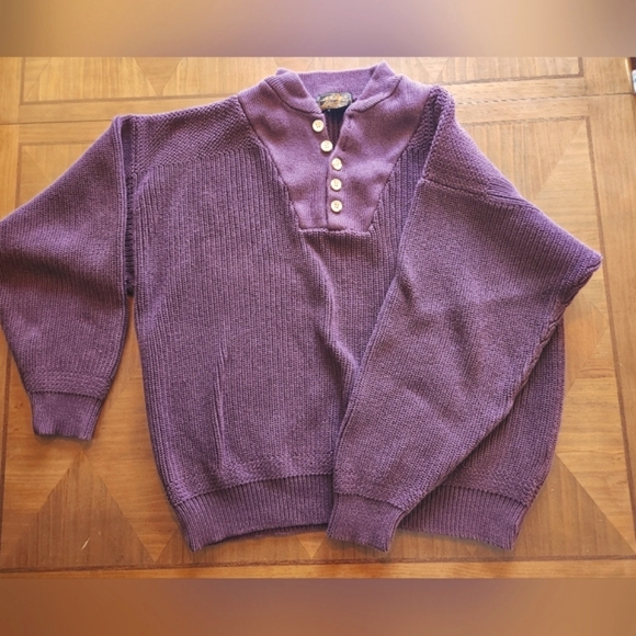 Eddie Bauer 100% Cotton Sweater Easy Care Thick and Warm! 2XLT - Picture 1 of 4